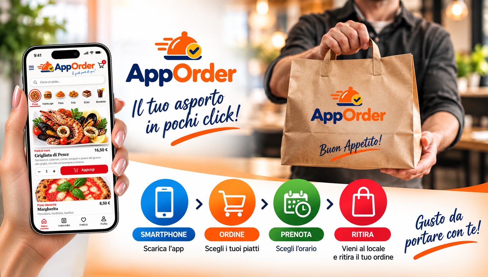 Ordina da asporto